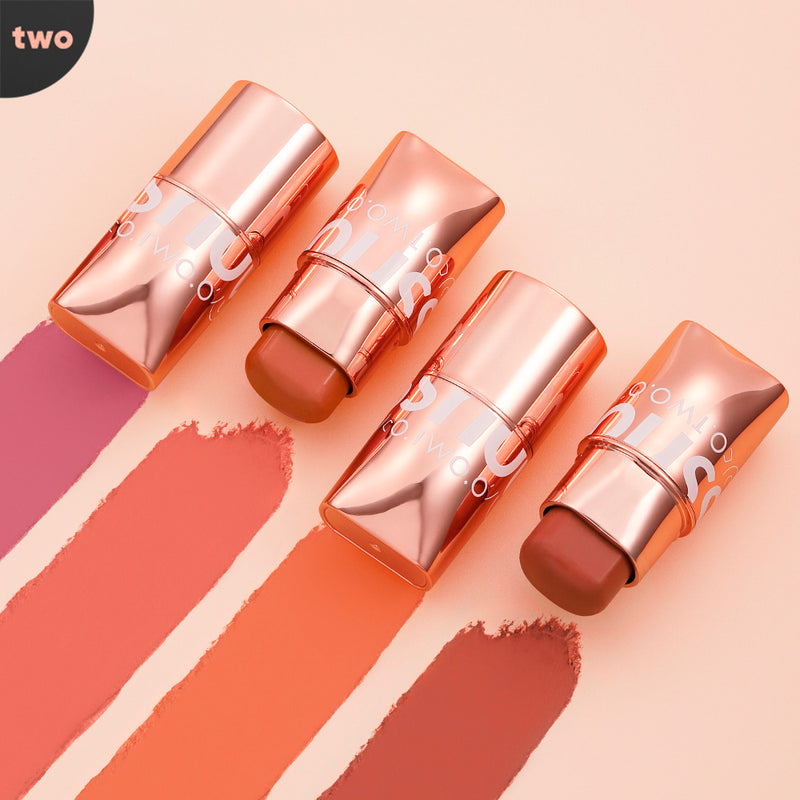 Batom Blush 3 em 1 Twomake