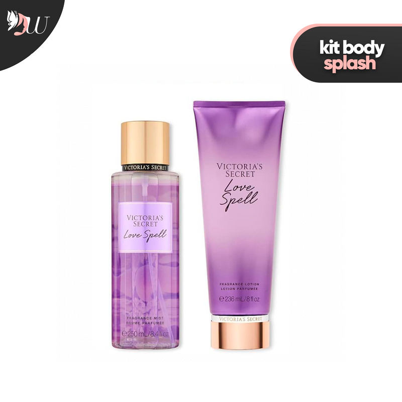 Kit Body Splash + Creme Hidratante Victoria's Secret
